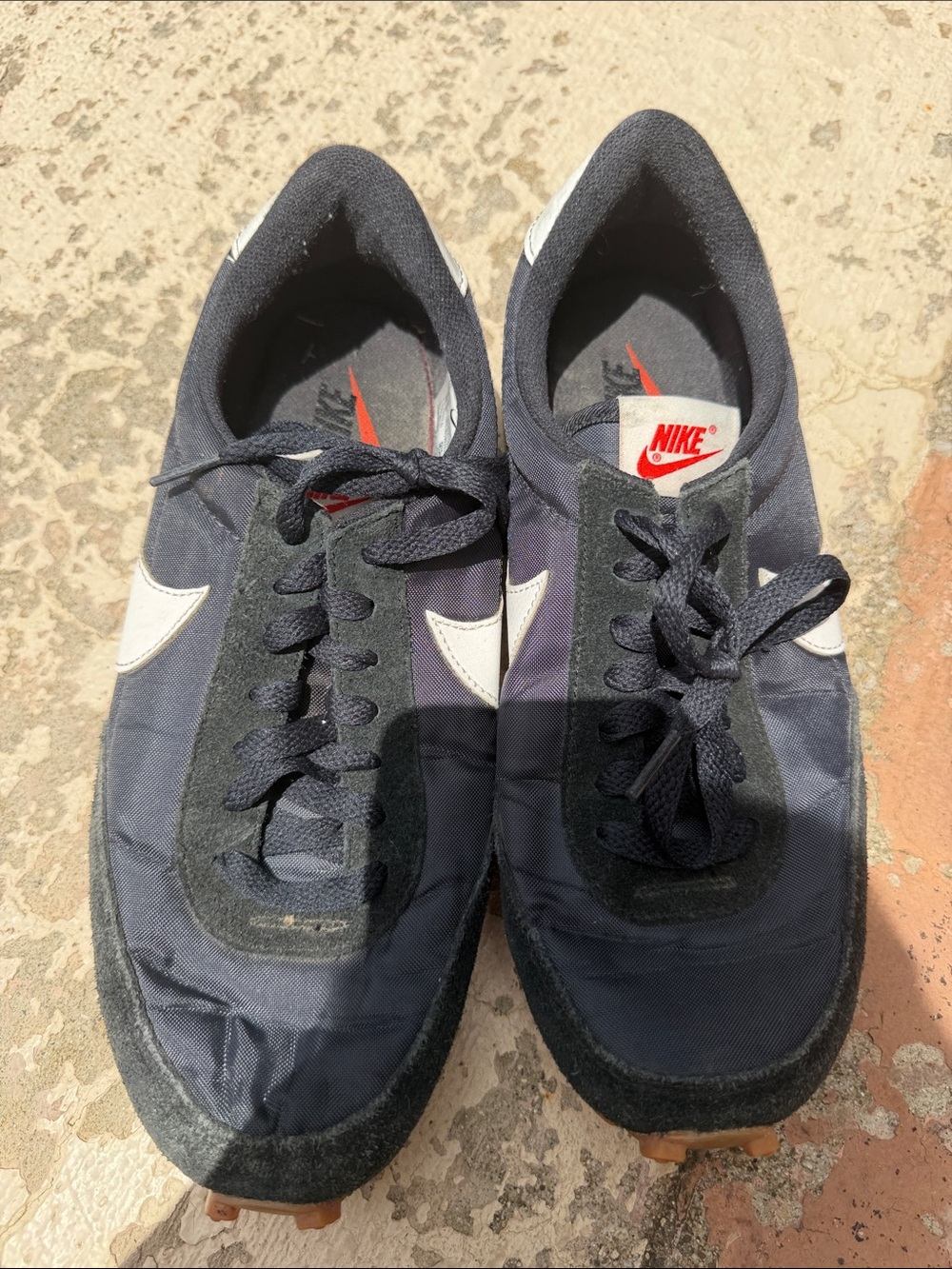 Nike Women’s Navy, White and Black Athletic Sneakers